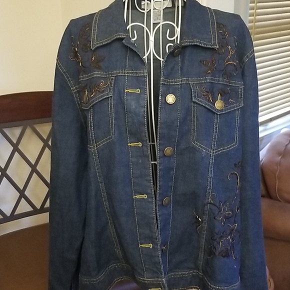 Erin London denim jacket - Picture 3 of 8